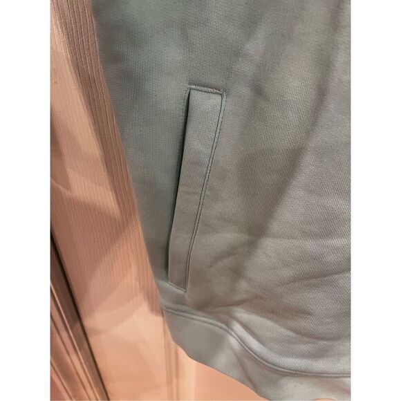 Lacoste Sport Fleece Light Blue Zip Up Hoodie sz 5 or L NWOT - Picture 6 of 15